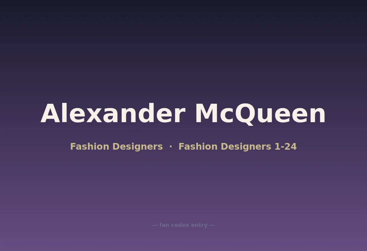 Alexander McQueen